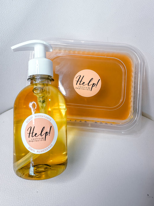 Cera 1/2 kilo + Aceite Hidratante